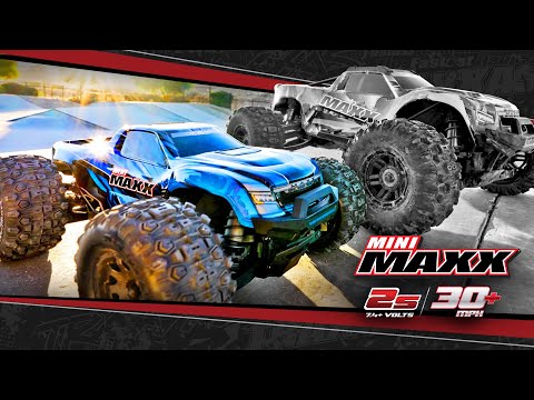 Mini Maxx BL-2S 4WD RTR Monster Truck Blue (+ TQi 2-ch BL-2s 2S LiPo USB-C Charger Clipless Body) - EX DISPLAY