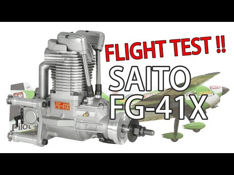 Saito  FG-41X Petrol Engine