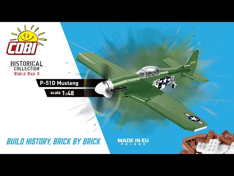 COBI  MUSTANG P-51 150 PCS HC WWII  5860