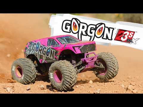 Arrma 1/10 GORGON 223S 2WD RTR Monster Truck Blue/Black - Pre Order - Expected late June