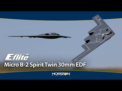 E-Flite UMX Micro B-2 Spirit of America Twin 30mm EDF BNF Basic