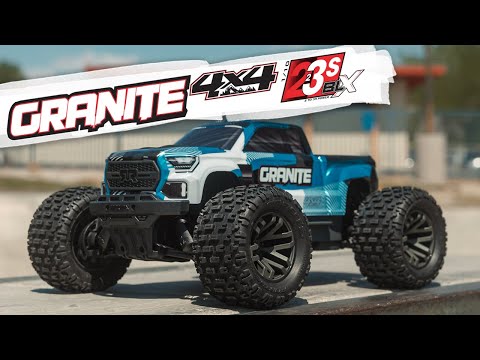 ARRMA 1/10 GRANITE 223S DSC 4X4 RTR Brushless Monster Truck/Red