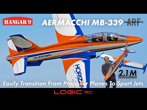 Hangar 9 Aermacchi MB-339 60-85N Jet Turbine ARF