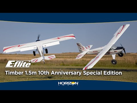 E-Flite  Timber 1.5m 10th Anniversary Special Edition BNF Basic