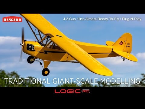 Hangar 9 J-3 Cub 10cc EP PNP - 82.5" - FOR PRE ORDER - EXPECTED MID TO LATE DECEMBER