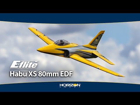 E-Flite Habu XS (eXtra Sport) 80mm EDF BNF Basic with AS3X+ and SAFE - PRE ORDER - EXPECTED EARLY JUNE