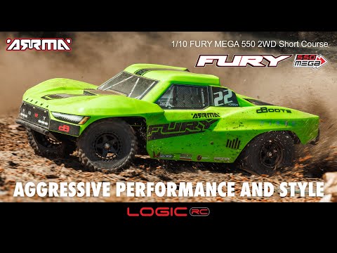 ARRMA FURY 2WD (No Battery or Charger)Green