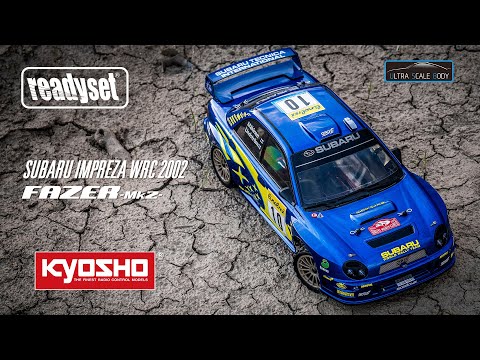 Kyosho Fazer Rally FZ02-R Subaru Impreza WRC 2002 1:10 Readyset