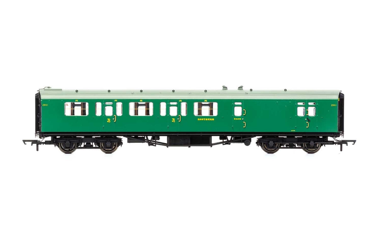 Hornby SR Bulleid 59 Corridor Brake Third 2861 - Era 3 R4884B