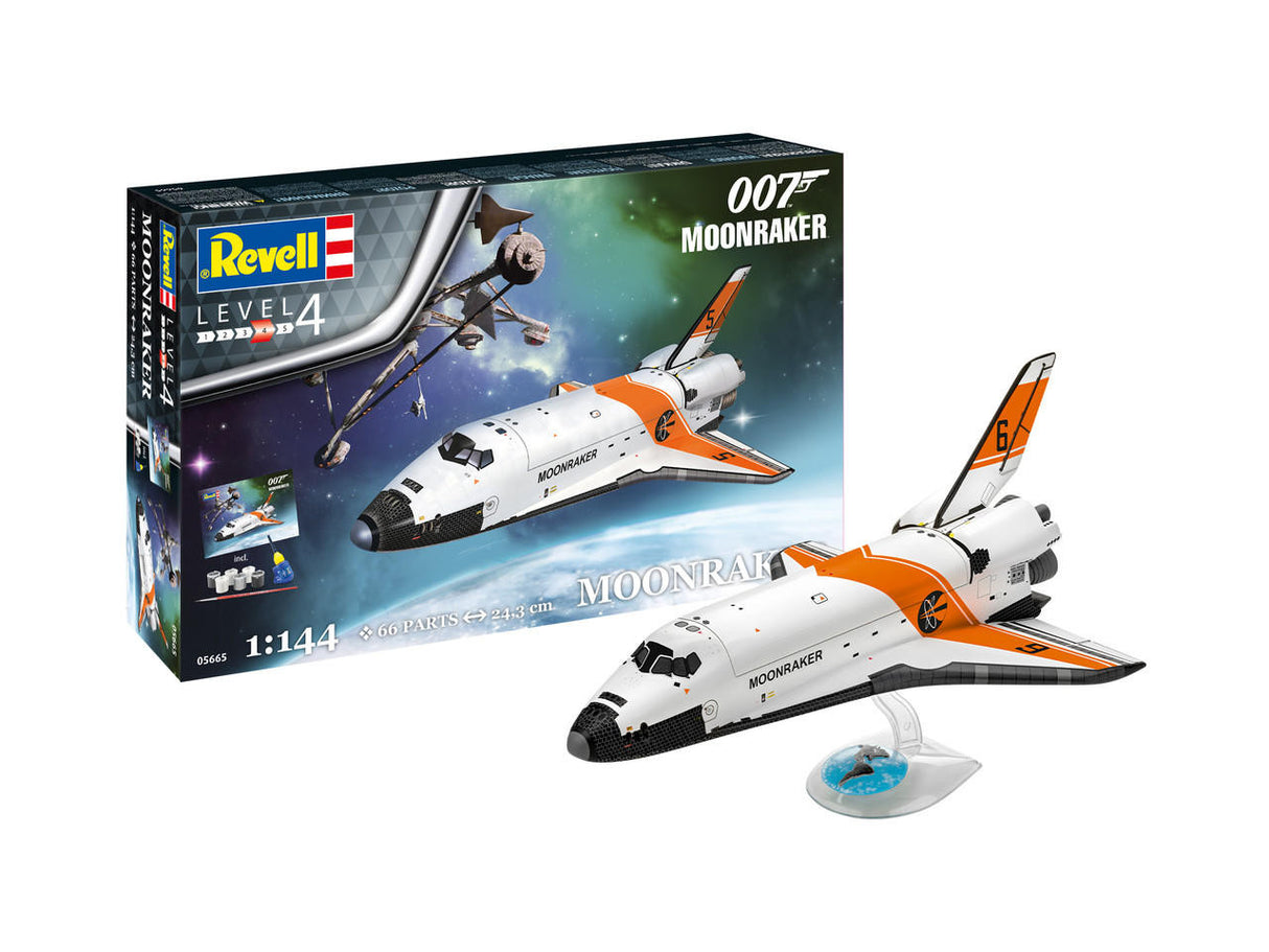 Revell 1/144 James Bond Moonraker Space Shuttle Gift Set 05665