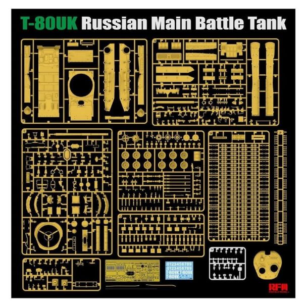 Ryefield Models 1/35 T-80UK Russian Main Battle Tank kit 5115