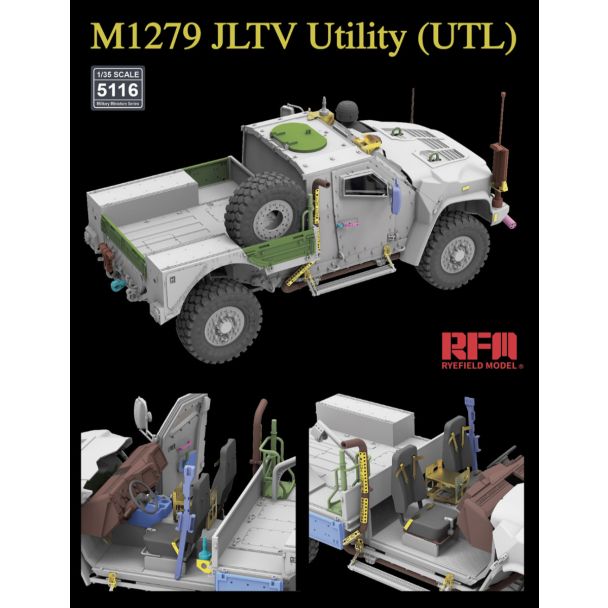 Ryefield Models 1/35 M1279 JLTV Utility (UTL) Kit 5116