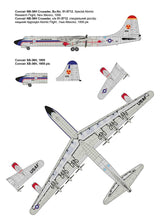 Roden 1/144 US Air Force Convair NB-36H Crusader Kit