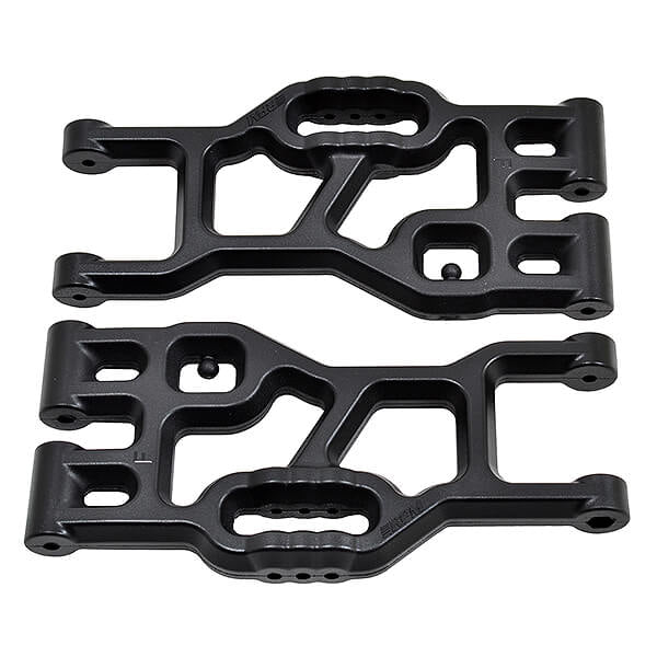 RPM FRONT A-ARMS BLACK FOR ASSOCIATED MT8 70202 (Box 47)