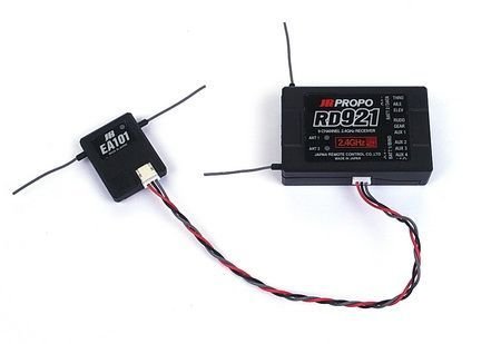 JR RD921 DSM Receiver with EA101 Satellite - SECOND HAND