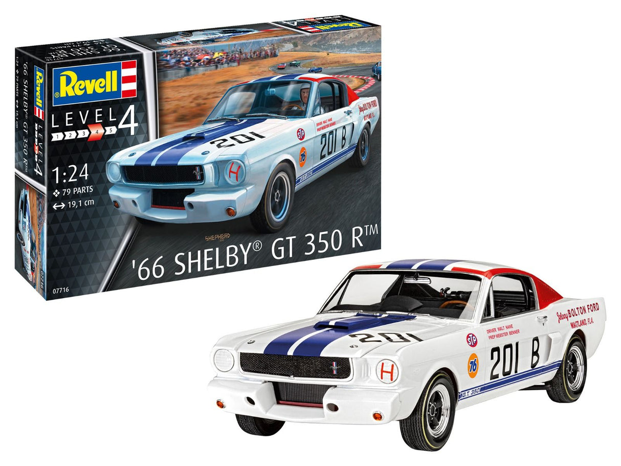 Revell 1/24 1965 Shelby Mustang GT 350 R # 07716