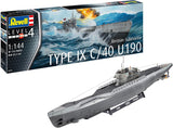 Revell 1/144 German Submarine Type IX C/40 (U190) #05167