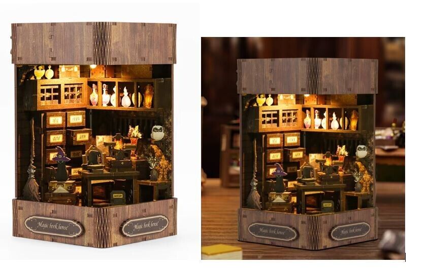 DIY DOLL HOUSE AL08-002 MAGIC BOOK HOUSE KIT