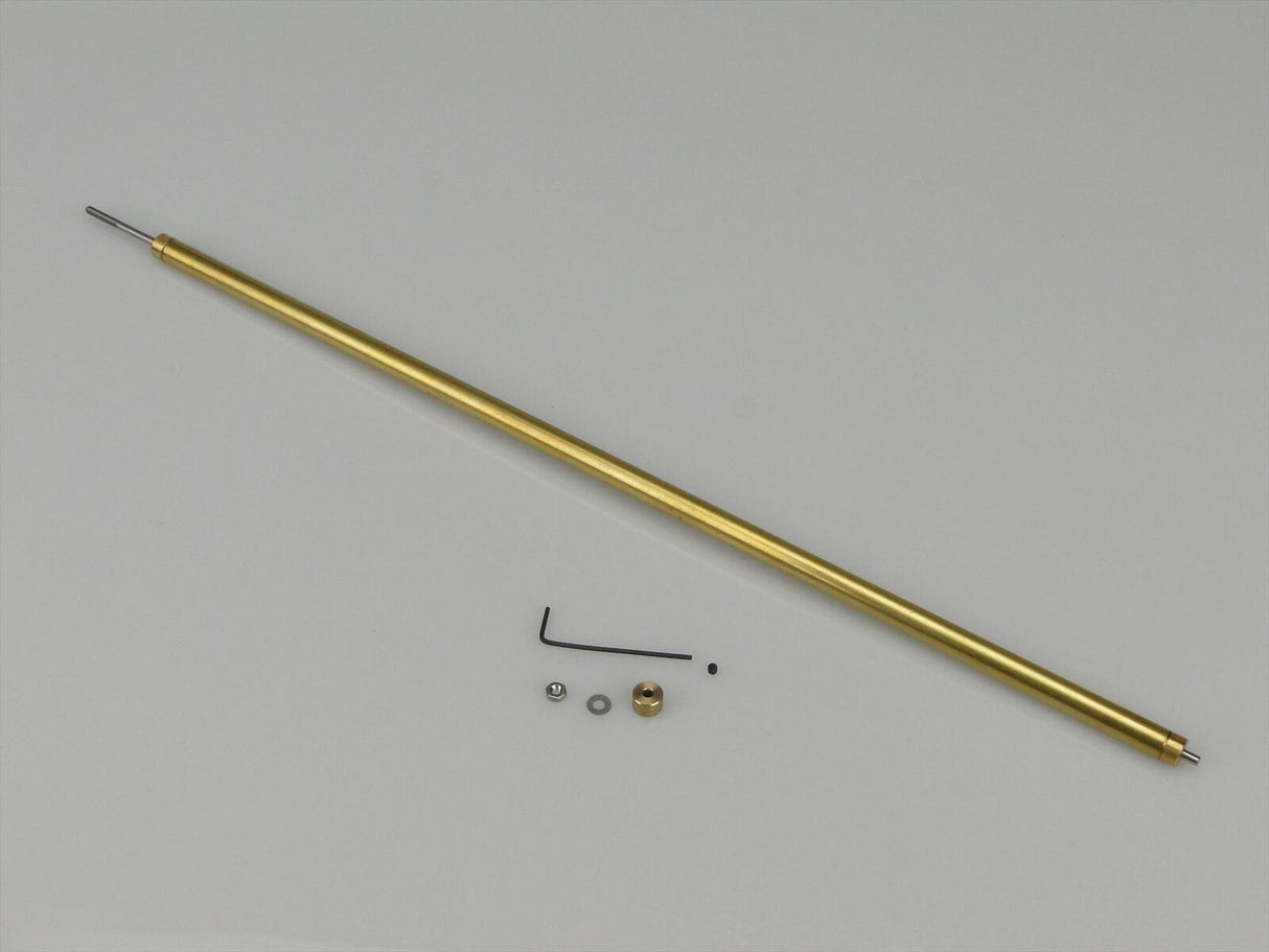 Fine Line Prop Shaft 10in M2/2mm Stainless 6mm dia Tube