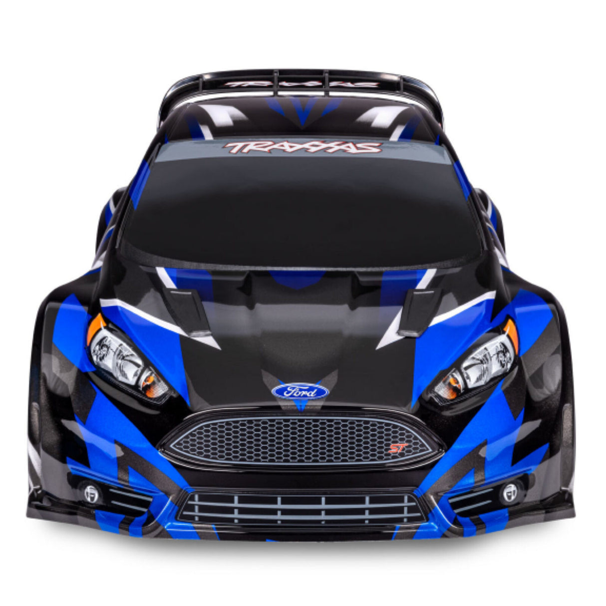 Traxxas Fiesta ST 1:10 AWD RTR Rally Car Blue (+ TQ 2-ch BL-2S Motor & ESC) - EX DISPLAY