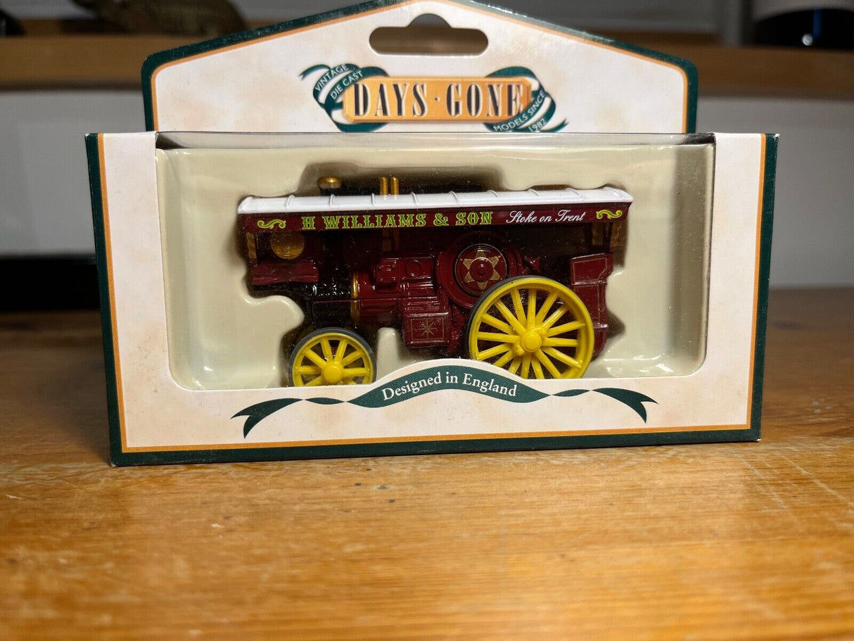 Lledo Days Gone Die Cast Traction Engine - H Williams & Son