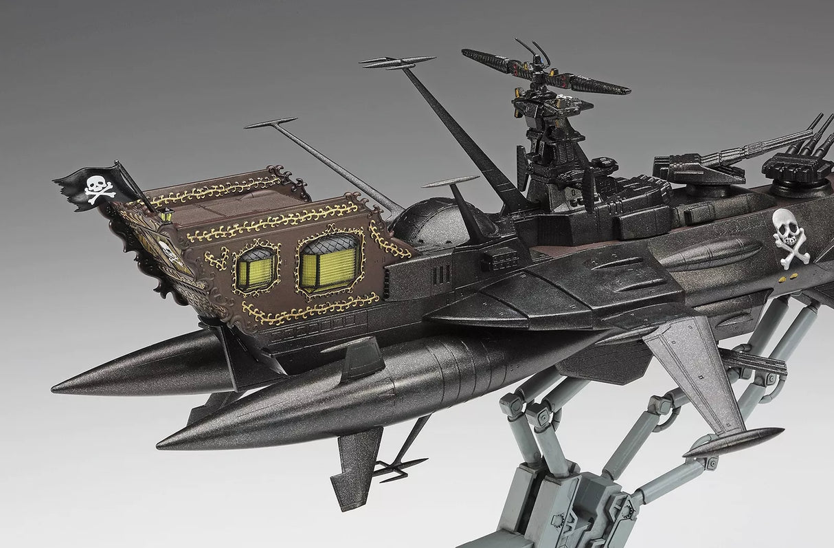 Hasegawa 1:1500 Captain Harlock Space Pirate Dimension Voyage Battleship Arcadia 3rd Ship Kit HA64736