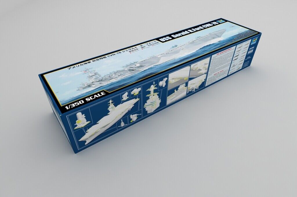 Trumpter 1/350 USS Gertald R. Ford CVN-78 Kit  TU05638