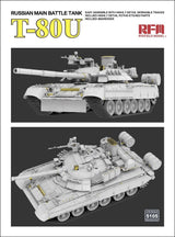 Rye Field Model RM-5105 1/35 Russian Main Battle Tank T-80U Kit