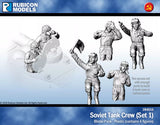 Rubicon Models 1/56 Soviet Tank Crew Figures - WWII