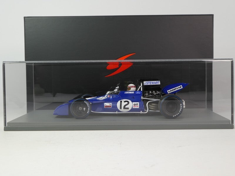 Sparkmodel/Minimax 1/18 Tyrrell F1 003 British GP Winner 1971 -Driven by Jackie Stewart