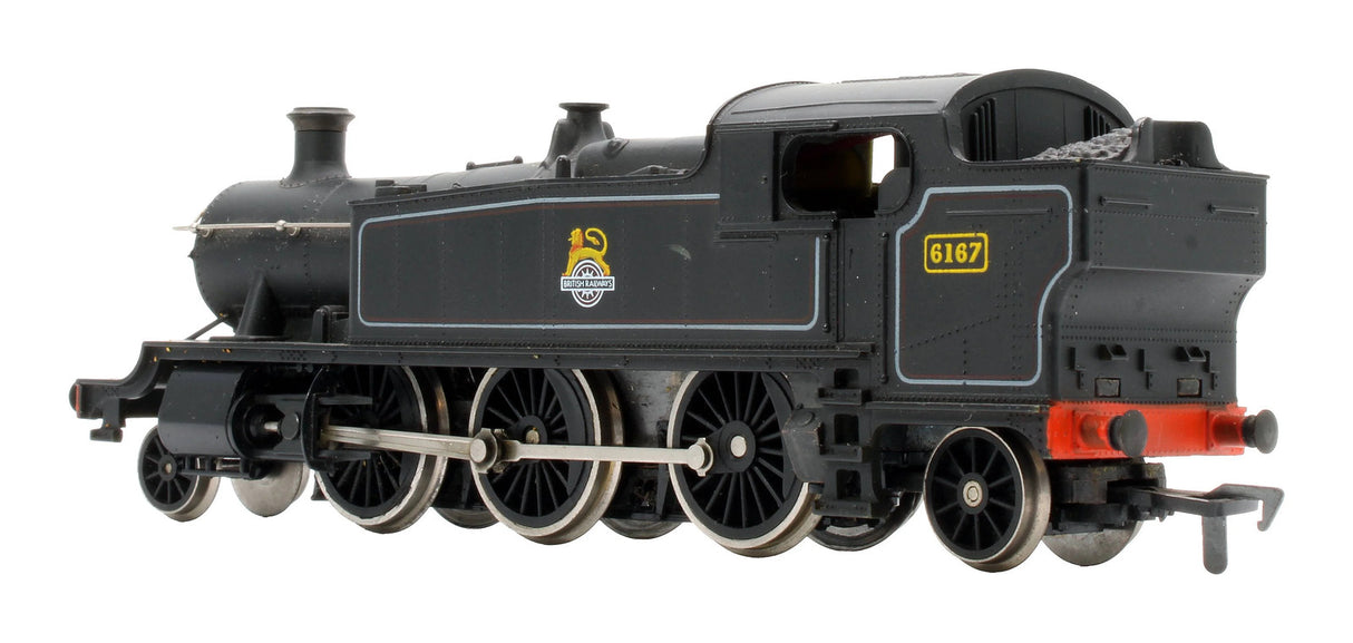 AIRFIX 'OO' 54151 BR BLACK 2-6-2T CLASS 61XX 6167 'LARGE PRAIRIE' STEAM LOCO  - SECOND HAND