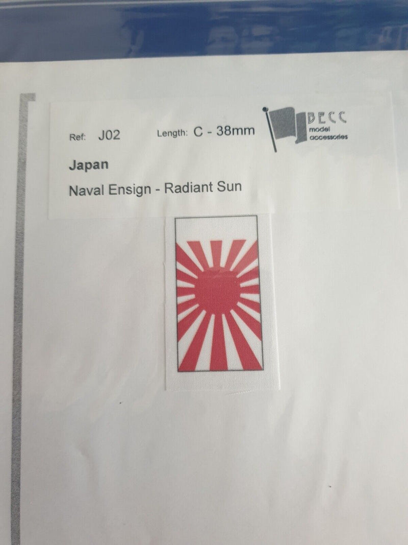 Becc Japan - Naval Ensign - Radiant Sun J02