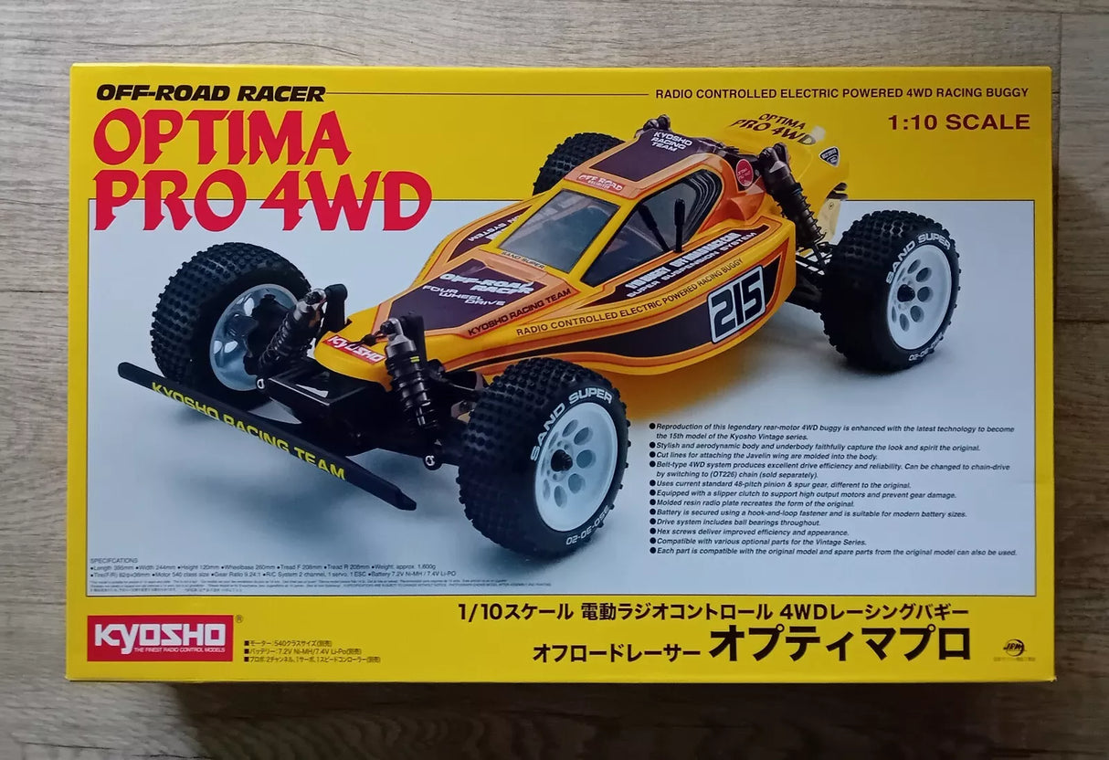 Kyosho Optima Pro 4WD 1:10 Kit - Legendary Series