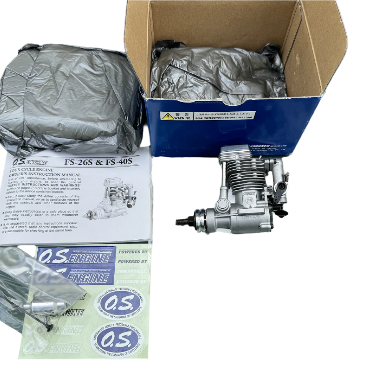 OS FS26 Four Stroke Engine - Second Hand - AS NEW CONDITION – Sussex ...