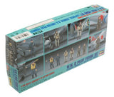 Hasegawa 1/48 WWII Pilot Figure Set(Japanese/German/US & British Pilot Figures) HAX487