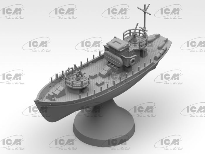 ICM 1/350 KFK Kriegsfischkutter kit S018