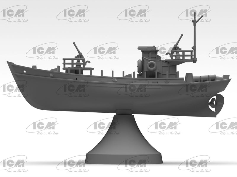 ICM 1/350 KFK Kriegsfischkutter kit S018