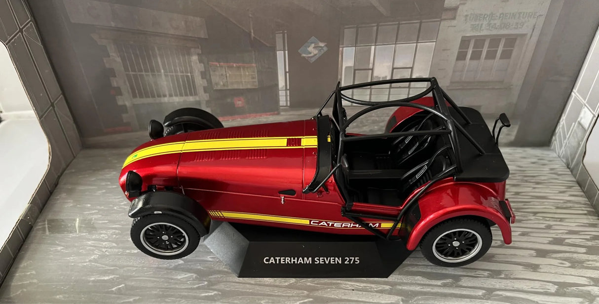 Solido 1:18 Caterham Seven 275 - ALUMINIUM BODY -Academy RED