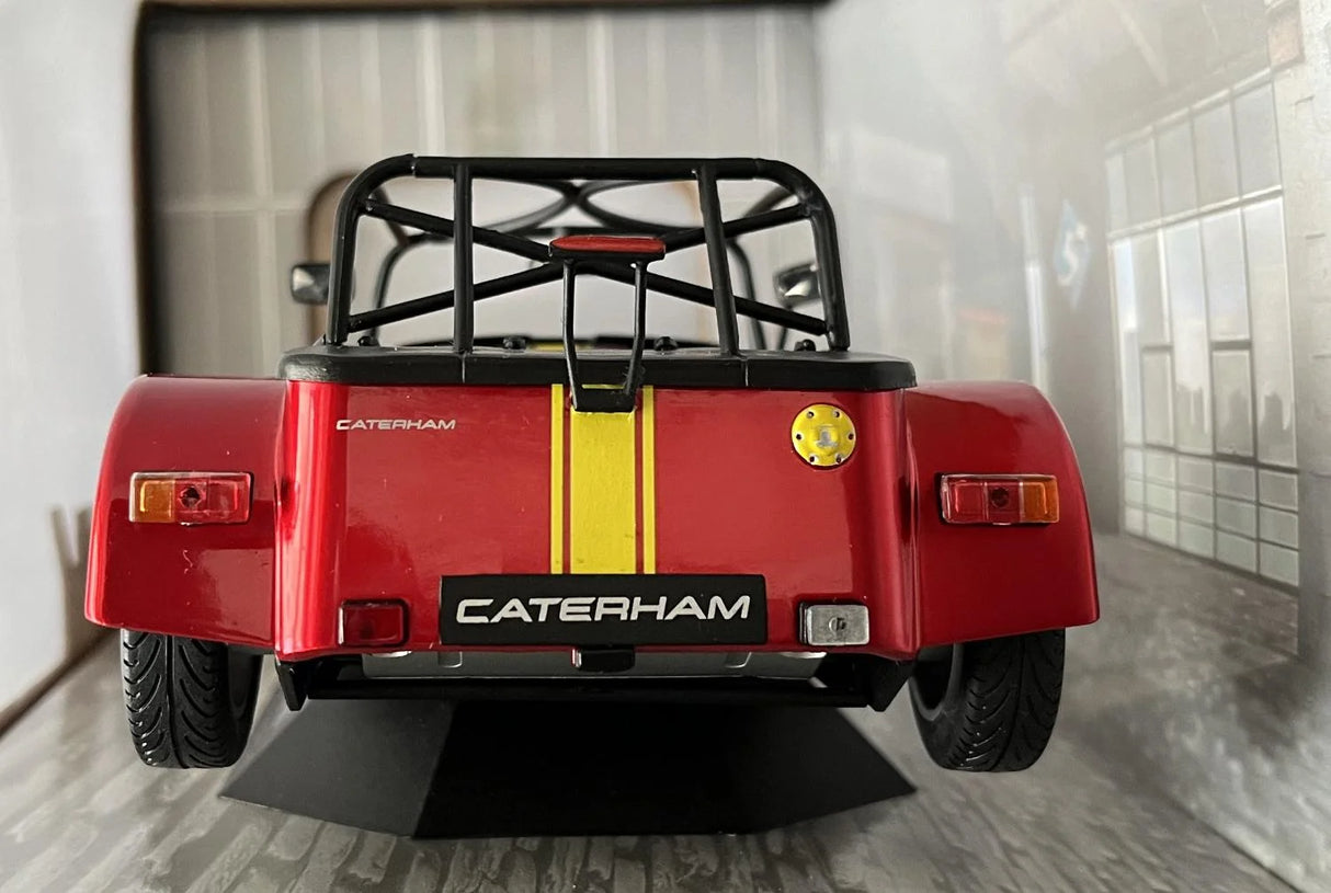 Solido 1:18 Caterham Seven 275 - ALUMINIUM BODY -Academy RED