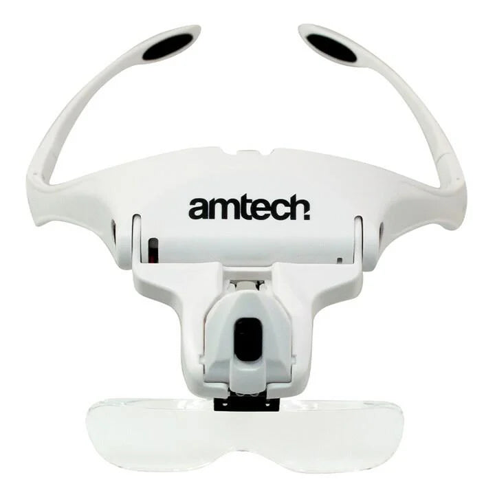Amtech S2912 Hands-free multi-lens head magnifier with LED