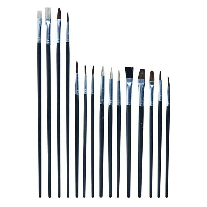 Amtech S4000 15 Piece art brush set