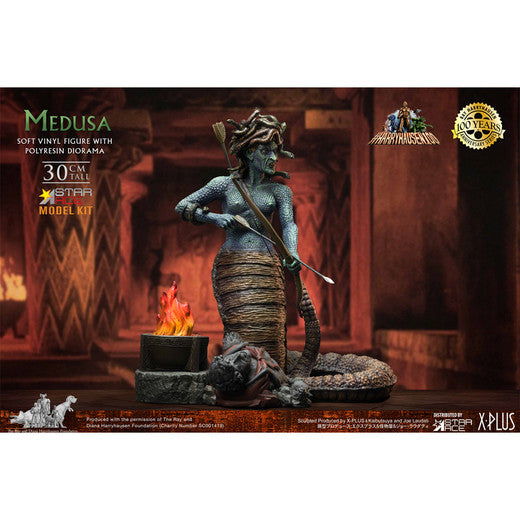 X-Plus 32cm Star Ace Vinyl Model Kit of Ray Harryhausens Medusa SA9040M