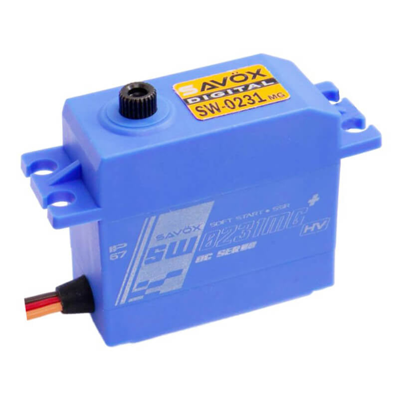 SAVOX WATERPROOF DIGITAL SERVO 15KG/0.17S at 6V - PLUS