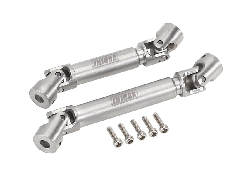 INJORA Steel drive shafts for SCX24 C10 JLU Bronco (Box 10)