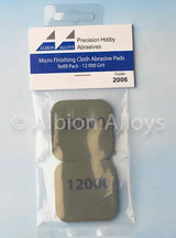 Albion Alloy Micro Finishing Cloth - Abrasive Pads - 12000 Grit (Pack of 2) 2006