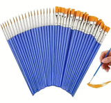 20 Paint Brushes for Model Making - 2 Sizes