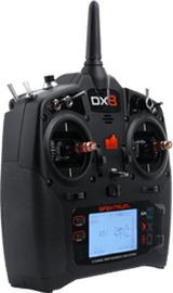 Spektrum DX8 Transmitter with battery Gen 2 SPMR8000EU - SECOND HAND