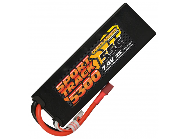 5300mAh 2s 55c Lipo Hard Case Battery Fitted with XT60 - SECOND HAND