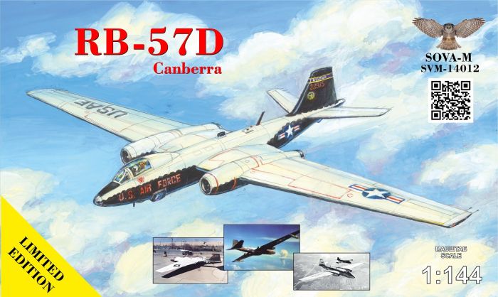 Sova-M 1/144 RB-57D Canberra Kit 14012