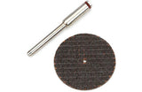 Dubro 1 1/4 Inch (32mm) Cut Off Wheel & Mandril (1 Set)